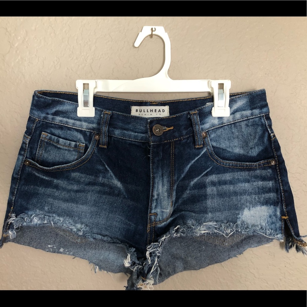 Denim shorts